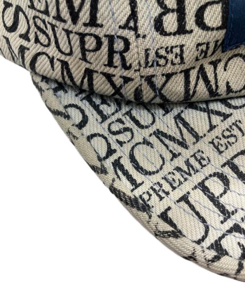 SUPREME（シュプリーム）Supreme (シュプリーム) Fuck 'Em All Denim Camp Cap ホワイトの古着・服飾アイテム