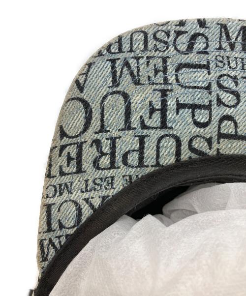 SUPREME（シュプリーム）Supreme (シュプリーム) Fuck 'Em All Denim Camp Cap ホワイトの古着・服飾アイテム