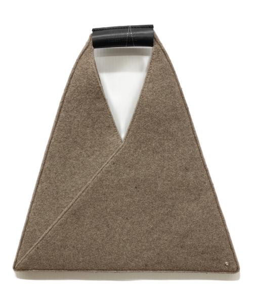 MM6 Maison Margiela（エムエムシックスメゾンマルジェラ）MM6 Maison Margiela (エムエムシックスメゾンマルジェラ) JAPANESE MINI BAG　ミニトートバッグ ブラウンの古着・服飾アイテム