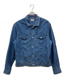 Bagutta（バグッタ）の古着「デニムジャケット　シャツブルゾン」｜ブラック