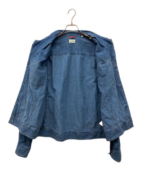 Bagutta（バグッタ）BAGUTTA (バグッタ) デニムジャケット　シャツブルゾン ブラック サイズ:Ｌの古着・服飾アイテム