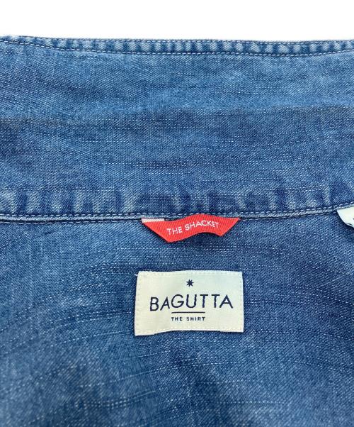 Bagutta（バグッタ）BAGUTTA (バグッタ) デニムジャケット　シャツブルゾン ブラック サイズ:Ｌの古着・服飾アイテム
