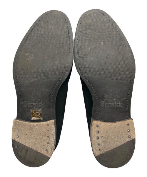 berwick（バーウィック）berwick (バーウィック) ダブルモンクストラップシューズ ブラック サイズ:6　1/2の古着・服飾アイテム