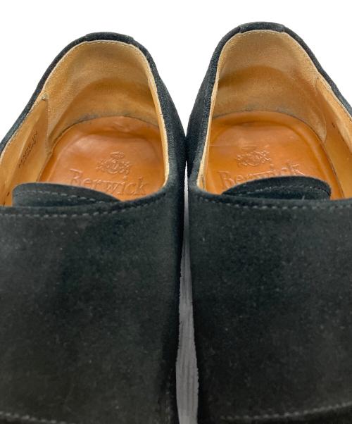 berwick（バーウィック）berwick (バーウィック) ダブルモンクストラップシューズ ブラック サイズ:6　1/2の古着・服飾アイテム