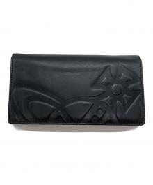 Vivienne Westwood（ヴィヴィアンウエストウッド）の古着「CHESTER LONG CREDIT CARD HOLDER　長財布」｜ブラック