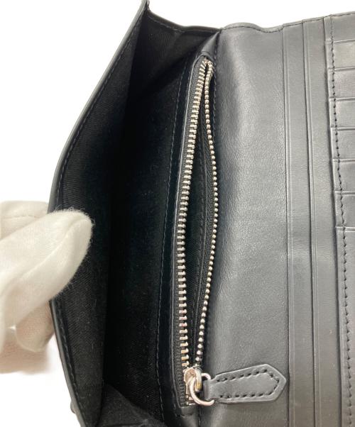 Vivienne Westwood（ヴィヴィアンウエストウッド）Vivienne Westwood (ヴィヴィアンウエストウッド) CHESTER LONG CREDIT CARD HOLDER　長財布 ブラックの古着・服飾アイテム