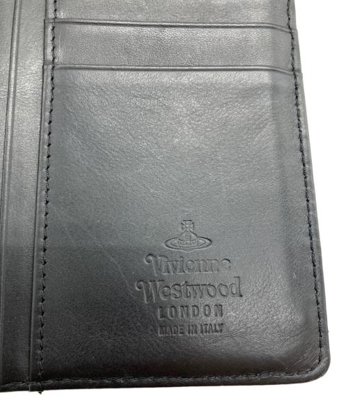 Vivienne Westwood（ヴィヴィアンウエストウッド）Vivienne Westwood (ヴィヴィアンウエストウッド) CHESTER LONG CREDIT CARD HOLDER　長財布 ブラックの古着・服飾アイテム