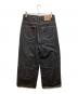 UNCOMPREHENDED (アンコンプリヘンデッド) バギーデニムパンツ ブラック サイズ:L：8000円