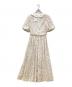 Sister Jane (シスタージェーン) 総柄ワンピース アイボリー サイズ:ＸＳ 未使用品：6000円