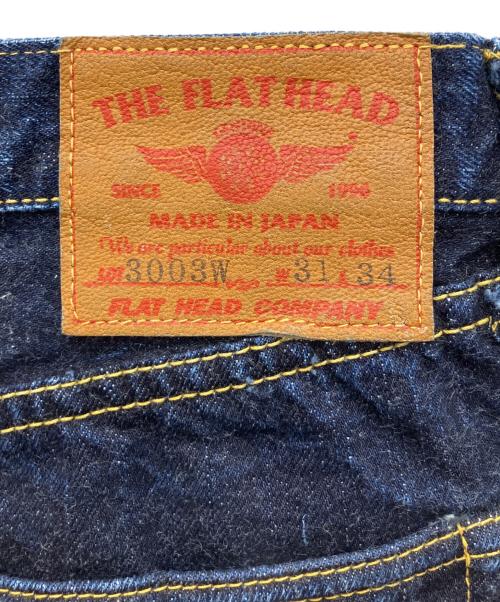 THE FLAT HEAD（ザ・フラットヘッド）THE FLAT HEAD (ザ・フラットヘッド) 3003Wデニムパンツ ブルー サイズ:W31×L34の古着・服飾アイテム