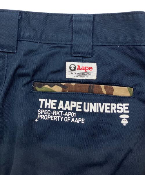 A BATHING APE（アベイシングエイプ）A BATHING APE (アベイシングエイプ) チノパン ネイビー サイズ:Ｍの古着・服飾アイテム
