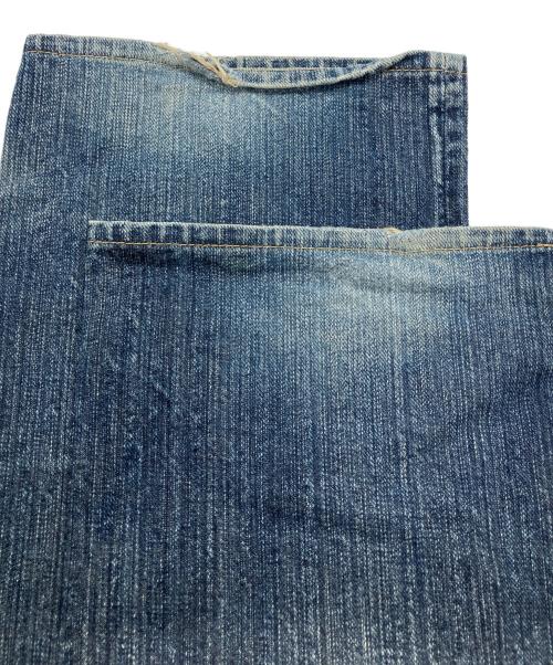 STUDIO D'ARTISAN（ステュディオダルチザン）STUDIO D'ARTISAN (ステュディオダルチザン) ストレートデニムパンツ ネイビー サイズ:78.5cm(W31)の古着・服飾アイテム