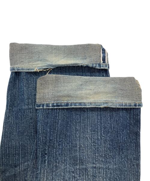 STUDIO D'ARTISAN（ステュディオダルチザン）STUDIO D'ARTISAN (ステュディオダルチザン) ストレートデニムパンツ ネイビー サイズ:78.5cm(W31)の古着・服飾アイテム