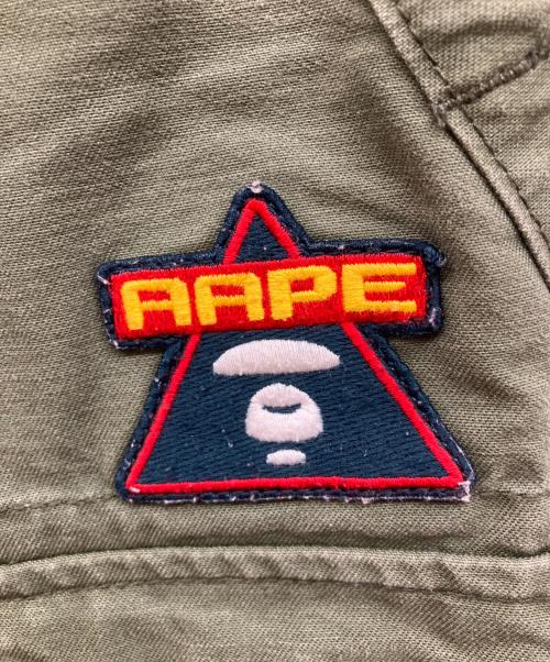 Aape BY A BATHING APE（エーエイプ バイ アベイシングエイプ）AAPE BY A BATHING APE (エーエイプ バイ アベイシングエイプ) カーゴショートパンツ カーキ サイズ:Mの古着・服飾アイテム