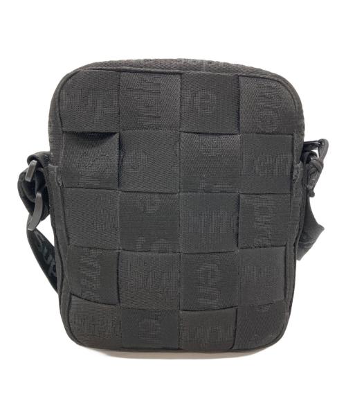 SUPREME（シュプリーム）SUPREME (シュプリーム) WOVEN SHOULDER BAG ブラックの古着・服飾アイテム