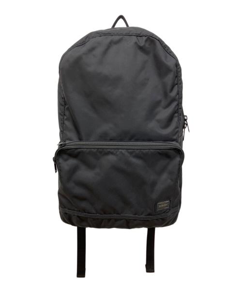 PORTER（ポーター）PORTER (ポーター) FLASH  DAYPACK　バックパック ブラックの古着・服飾アイテム