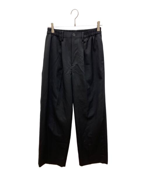 STUDIOUS（ステュディオス）STUDIOUS (ステュディオス) NO SEASON WASHABLEWOOL SLACKS ブラック サイズ:1の古着・服飾アイテム