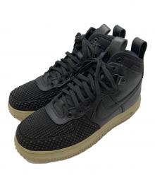 NIKE（ナイキ）の古着「LUNAR FORCE 1 DUCKBOOT BLACK/BLACK/NEUTRAL OLIVE　ルナフォース1 "ブラック/ニュートラルオリーブ"」｜ブラック