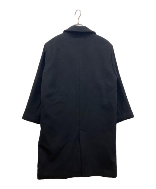 JOURNAL STANDARD relume（ジャーナルスタンダード レリューム）JOURNAL STANDARD relume (ジャーナルスタンダード レリューム) スーパーファインビーバーチェスターコート ブラック サイズ:FREEの古着・服飾アイテム