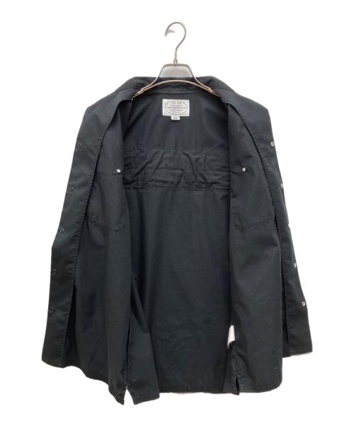 NEIGHBORHOOD（ネイバーフッド）NEIGHBORHOOD (ネイバーフッド) CLASSIC WORK SHIRT　クラシックワークシャツ ブラック サイズ:ｌの古着・服飾アイテム