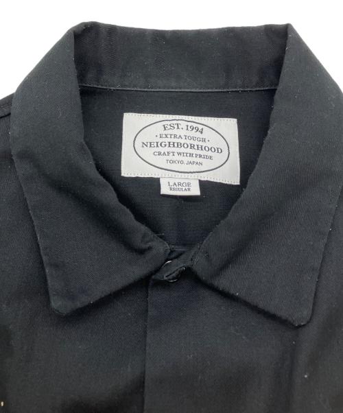 NEIGHBORHOOD（ネイバーフッド）NEIGHBORHOOD (ネイバーフッド) CLASSIC WORK SHIRT　クラシックワークシャツ ブラック サイズ:ｌの古着・服飾アイテム