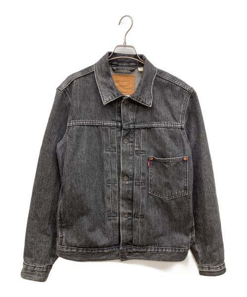 LEVI'S PReMIUM（リーバイス プレミアム）LEVI'S PReMIUM (リーバイス プレミアム) TYPEⅠトラッカージャケット　ブラックデニムジャケット ブラック サイズ:Mの古着・服飾アイテム