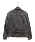 LEVI'S PReMIUM (リーバイス プレミアム) TYPEⅠトラッカージャケット　ブラックデニムジャケット ブラック サイズ:M：12000円