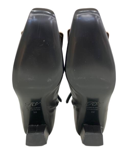 Roger Vivier（ロジェ ヴィヴィエ）Roger Vivier (ロジェ ヴィヴィエ) ベル ヴィヴィエ チェルシーブーツ ブラック サイズ:36の古着・服飾アイテム