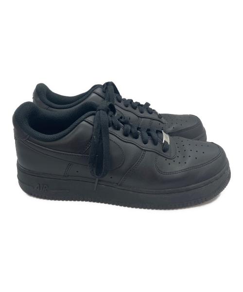 NIKE（ナイキ）NIKE (ナイキ) AIR FORCE 1 '07 ローカットスニーカー ブラック サイズ:27cmの古着・服飾アイテム