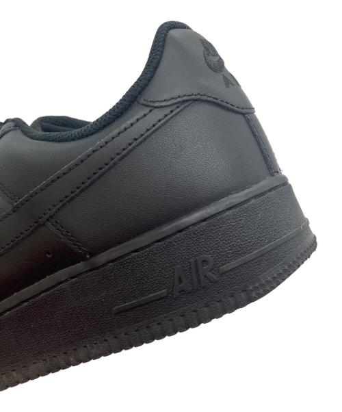 NIKE（ナイキ）NIKE (ナイキ) AIR FORCE 1 '07 ローカットスニーカー ブラック サイズ:27cmの古着・服飾アイテム