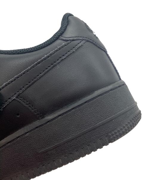 NIKE（ナイキ）NIKE (ナイキ) AIR FORCE 1 '07 ローカットスニーカー ブラック サイズ:27cmの古着・服飾アイテム