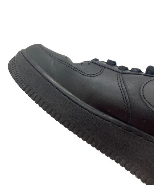 NIKE（ナイキ）NIKE (ナイキ) AIR FORCE 1 '07 ローカットスニーカー ブラック サイズ:27cmの古着・服飾アイテム