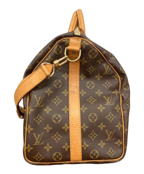 LOUIS VUITTON（ルイ ヴィトン）LOUIS VUITTON (ルイ ヴィトン) キーポル･バンドリエール 50　モノグラム　ボストンバッグ ブラウンの古着・服飾アイテム