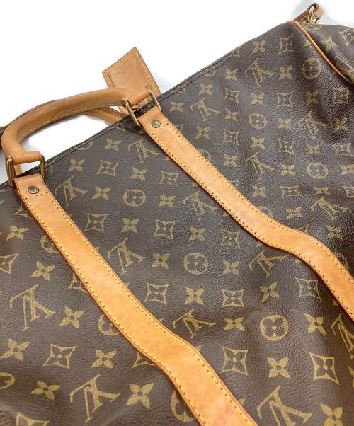 LOUIS VUITTON（ルイ ヴィトン）LOUIS VUITTON (ルイ ヴィトン) キーポル･バンドリエール 50　モノグラム　ボストンバッグ ブラウンの古着・服飾アイテム