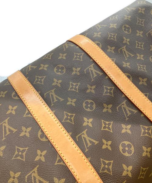 LOUIS VUITTON（ルイ ヴィトン）LOUIS VUITTON (ルイ ヴィトン) キーポル･バンドリエール 50　モノグラム　ボストンバッグ ブラウンの古着・服飾アイテム