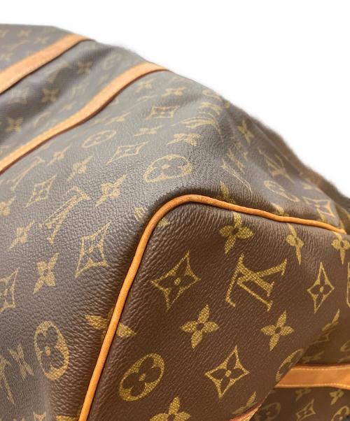 LOUIS VUITTON（ルイ ヴィトン）LOUIS VUITTON (ルイ ヴィトン) キーポル･バンドリエール 50　モノグラム　ボストンバッグ ブラウンの古着・服飾アイテム