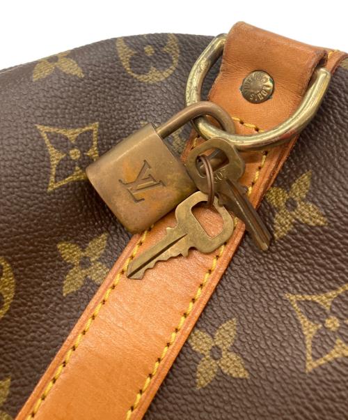 LOUIS VUITTON（ルイ ヴィトン）LOUIS VUITTON (ルイ ヴィトン) キーポル･バンドリエール 50　モノグラム　ボストンバッグ ブラウンの古着・服飾アイテム
