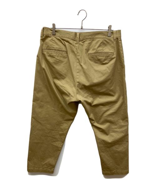 SOPHNET.（ソフネット）SOPHNET. (ソフネット) STRETCH CHINO WIDE CROPPED PANTS カーキ サイズ:XLの古着・服飾アイテム