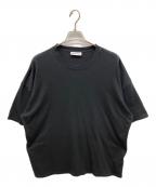 SOFTHYPHENソフトハイフン）の古着「ORGANIC & RECYCLED COTTON BIG T（オーガニック・リサイクルコットン・ビッグティー）」｜ブラック