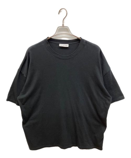 SOFTHYPHEN（ソフトハイフン）SOFTHYPHEN (ソフトハイフン) ORGANIC & RECYCLED COTTON BIG T（オーガニック・リサイクルコットン・ビッグティー） ブラック サイズ:４の古着・服飾アイテム