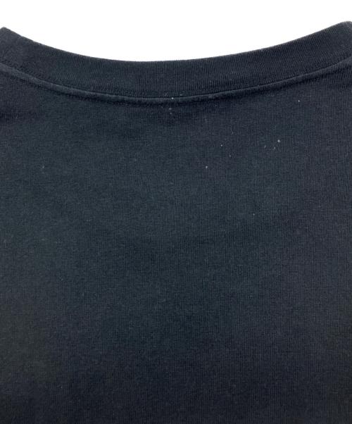 SOFTHYPHEN（ソフトハイフン）SOFTHYPHEN (ソフトハイフン) ORGANIC & RECYCLED COTTON BIG T（オーガニック・リサイクルコットン・ビッグティー） ブラック サイズ:４の古着・服飾アイテム