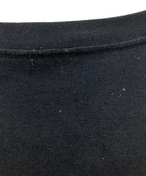 SOFTHYPHEN（ソフトハイフン）SOFTHYPHEN (ソフトハイフン) ORGANIC & RECYCLED COTTON BIG T（オーガニック・リサイクルコットン・ビッグティー） ブラック サイズ:４の古着・服飾アイテム