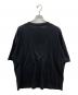SOFTHYPHEN (ソフトハイフン) ORGANIC & RECYCLED COTTON BIG T（オーガニック・リサイクルコットン・ビッグティー） ブラック サイズ:４：4000円