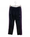 ）の古着「Narrow Track Pants/トラックパンツ」｜ブラック×パープル