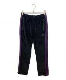 Needles（ニードルズ）の古着「Narrow Track Pants/トラックパンツ」｜ブラック×パープル