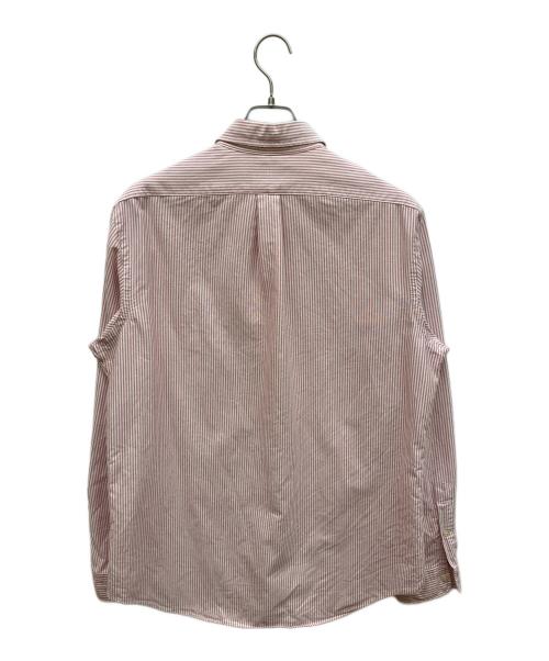 RALPH LAUREN（ラルフローレン）RALPH LAUREN (ラルフローレン) ストライプシャツ レッド サイズ:Lの古着・服飾アイテム