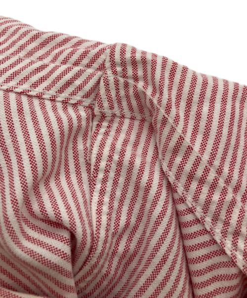RALPH LAUREN（ラルフローレン）RALPH LAUREN (ラルフローレン) ストライプシャツ レッド サイズ:Lの古着・服飾アイテム