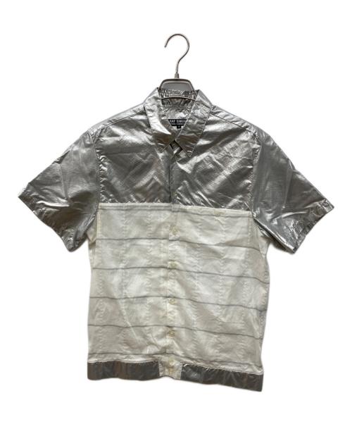 RAF SIMONS（ラフシモンズ）RAF SIMONS (ラフシモンズ) 07SS 半袖シャツ グレー サイズ:46の古着・服飾アイテム