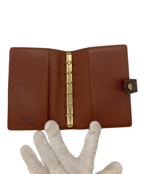 LOUIS VUITTON（ルイ ヴィトン）LOUIS VUITTON (ルイ ヴィトン) アジェンダPM　手帳カバー ブラウンの古着・服飾アイテム