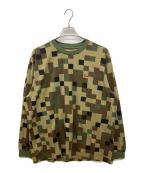 SUPREMEシュプリーム）の古着「Small Box Logo L S Tee Digi Camo」｜カーキ